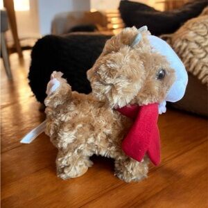 Gemmy Animated Singing Dancing Goat Plush Sings Jingle Bells Christmas Decor New